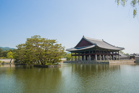 SEOUL,South Korea - MAY 22: Gyeongbokgung Palace. MAY 22, 2016 in Seoul, South Koreaのeditorial素材