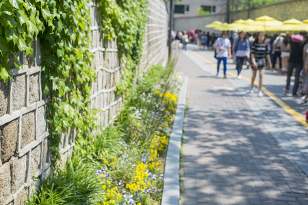 KOREA, SOUTH KOREA - May 21 : Korea street on May 21,2016 in Seoul South Korea.のeditorial素材