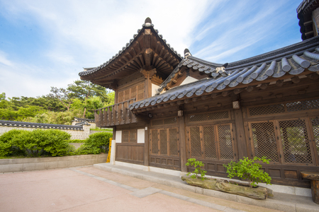 SEOUL,South Korea - MAY 22: Hahoe Folk village in South Korea. MAY 22, 2016 in Seoul, South Koreaのeditorial素材