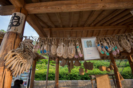SEOUL,South Korea - MAY 22: Hahoe Folk village in South Korea. MAY 22, 2016 in Seoul, South Koreaのeditorial素材
