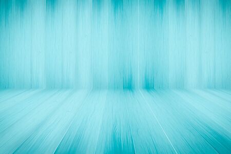 blue vintage wood wall texture backgroundの写真素材