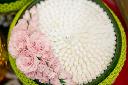 Thai traditional  wedding decorationsの写真素材