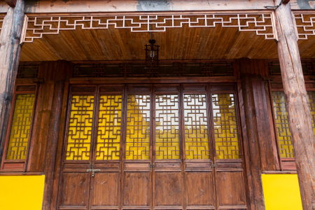 Changzhou, jiangsu, China, October  16, 2018. Tianning temple that is 1st highest wooden pagoda in the worldのeditorial素材