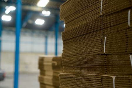 Raw material for medical industrial Factory  in Warehouse background