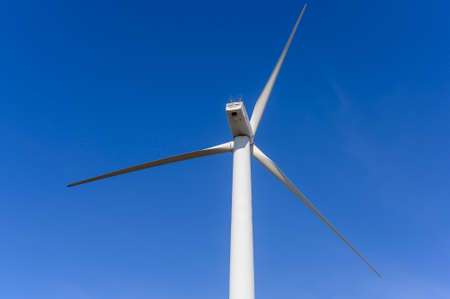 background of wind turbines , clean energy concept