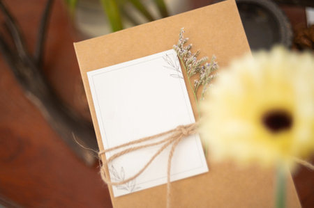 wedding backdrop with flower and wedding decorationの写真素材