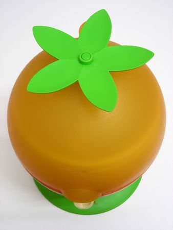 Top view of a nice orange squeezer.の写真素材