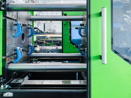 Injection moulding machineの写真素材