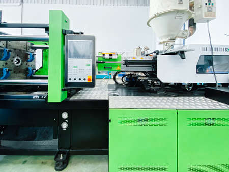 Injection moulding machineの写真素材