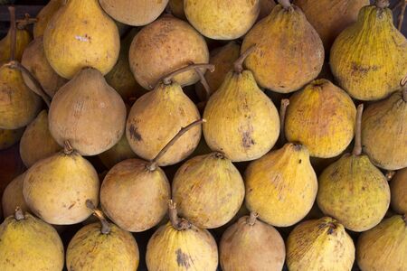 Santol Seasonal fruit in Thailand fruit marketの写真素材
