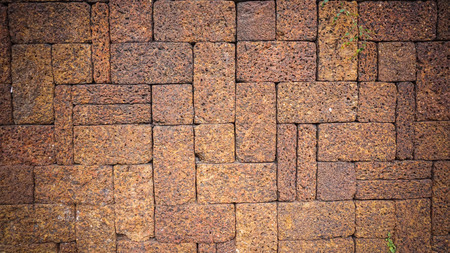 laterite wall,laterite textureの写真素材