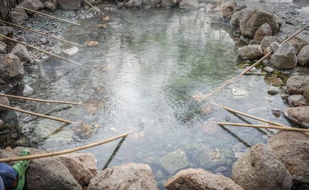 Ta pai Hotspring,Pai,mae hong son,Thailandの写真素材