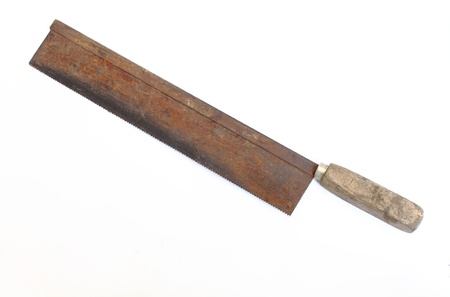 Carpenter old rusty toolsの写真素材