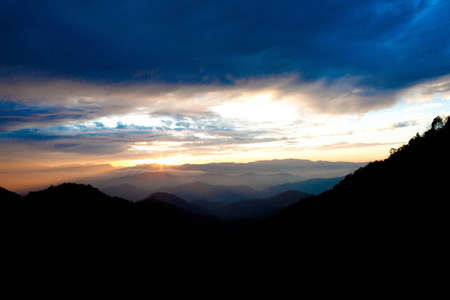 bright  beautiful sunset sky backgroundの写真素材