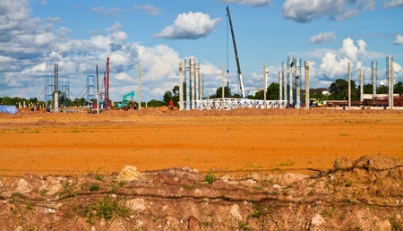 Building under construction.