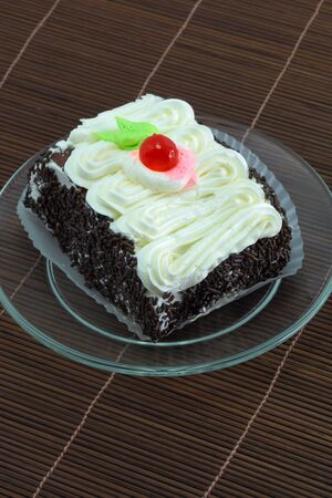 Milk chocolate cake の写真素材