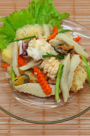 Thai food Seafood Yum の写真素材