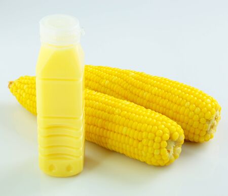 Corn and Corn Juice の写真素材