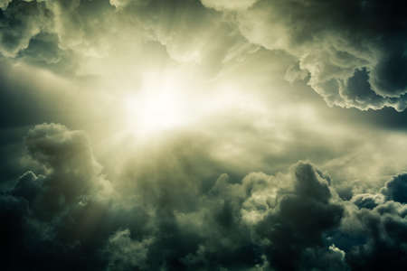 In effect background sky 3D rendering.の写真素材