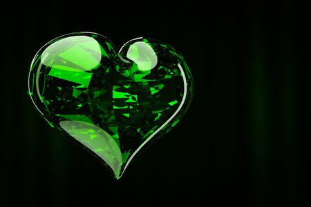 Heart in the background luxury curtain 3d rendering.の写真素材