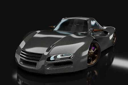 3d car design rendering  pattern.