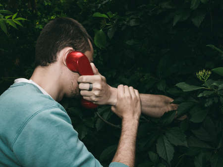 A contemporary photo with a conceptの写真素材