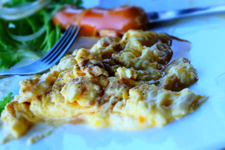 scrambled Eggsの写真素材