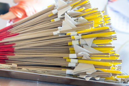 Candles, incense for worship