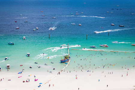 my vacation on the beachの写真素材