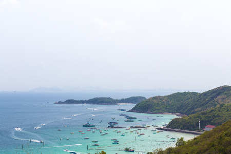 Seascape at koh lanの写真素材