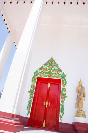 A red door