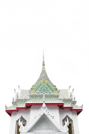colorful buddhist temple roof in thailand  itの写真素材