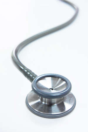 stetoscope which doctor use to hear heart beatの写真素材