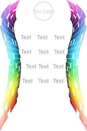 digital colorの写真素材