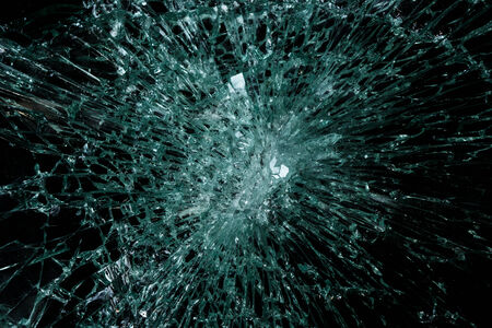 crack mirrorの写真素材