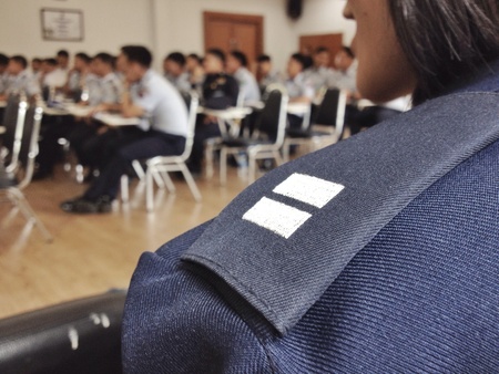 Soldier teacher and her soldier stidentの素材