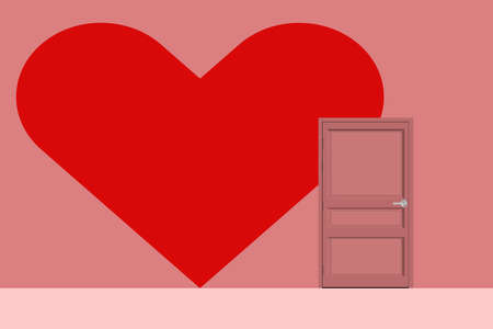 love wallの写真素材