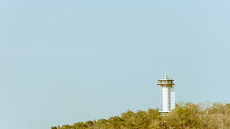 city view tower with in vintage colorの写真素材