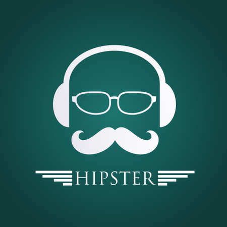 hipster symbolの写真素材