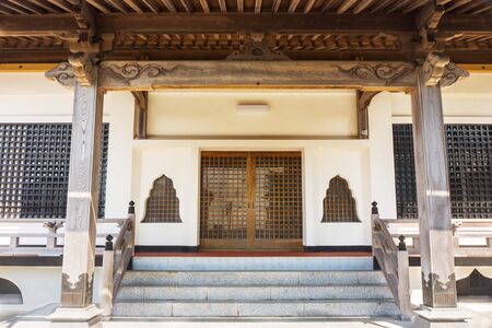 Japanese shrine on a mountain in Chiba Japanのeditorial素材