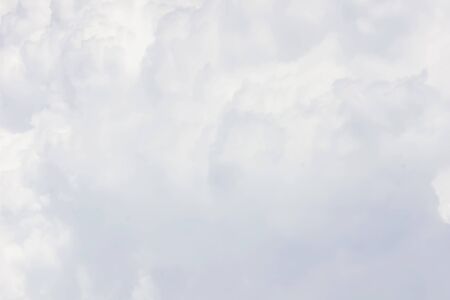 above the cloud in the sky from a plane.の写真素材