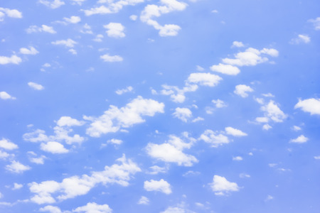 above the cloud in the sky from a plane.の写真素材