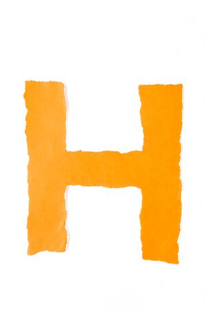 color paper capital letter alphabetの写真素材