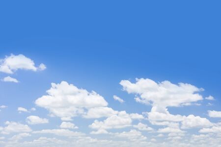 cloud in the blue skyの写真素材