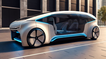 Driverless or autonomous vehicles, Generative AIの素材