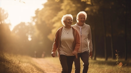 aged, seniority, and wellbeing aging notions, Generative AIの素材
