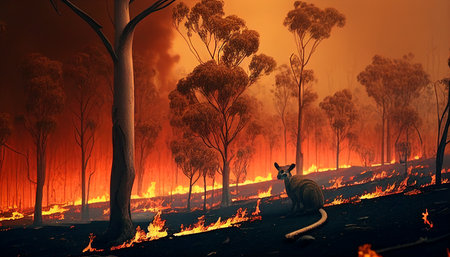 Australia's ecological crisis, Generative AIの素材