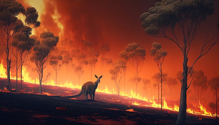 Australia's ecological crisis, Generative AIの素材