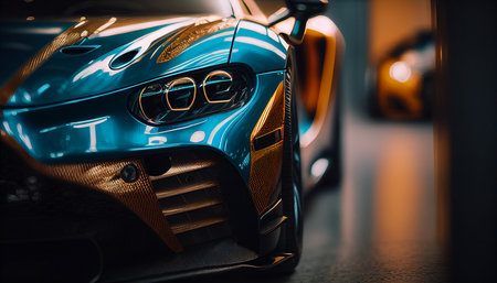 Brand New Vehicle For Sale, Hypercar of the Future, Generative AIの素材