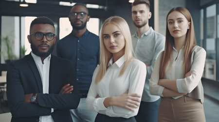 Generative AI, young creative businesspeopleの素材